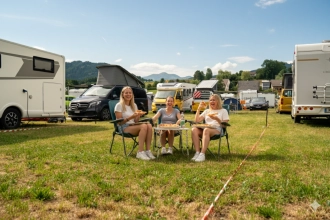 Entspannte Atmosphäre auf unserem gesamten Camping-Gelände