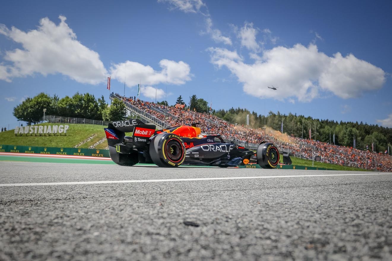 Das F1-Sprintrennen am Renn-Samstag am Red Bull Ring.