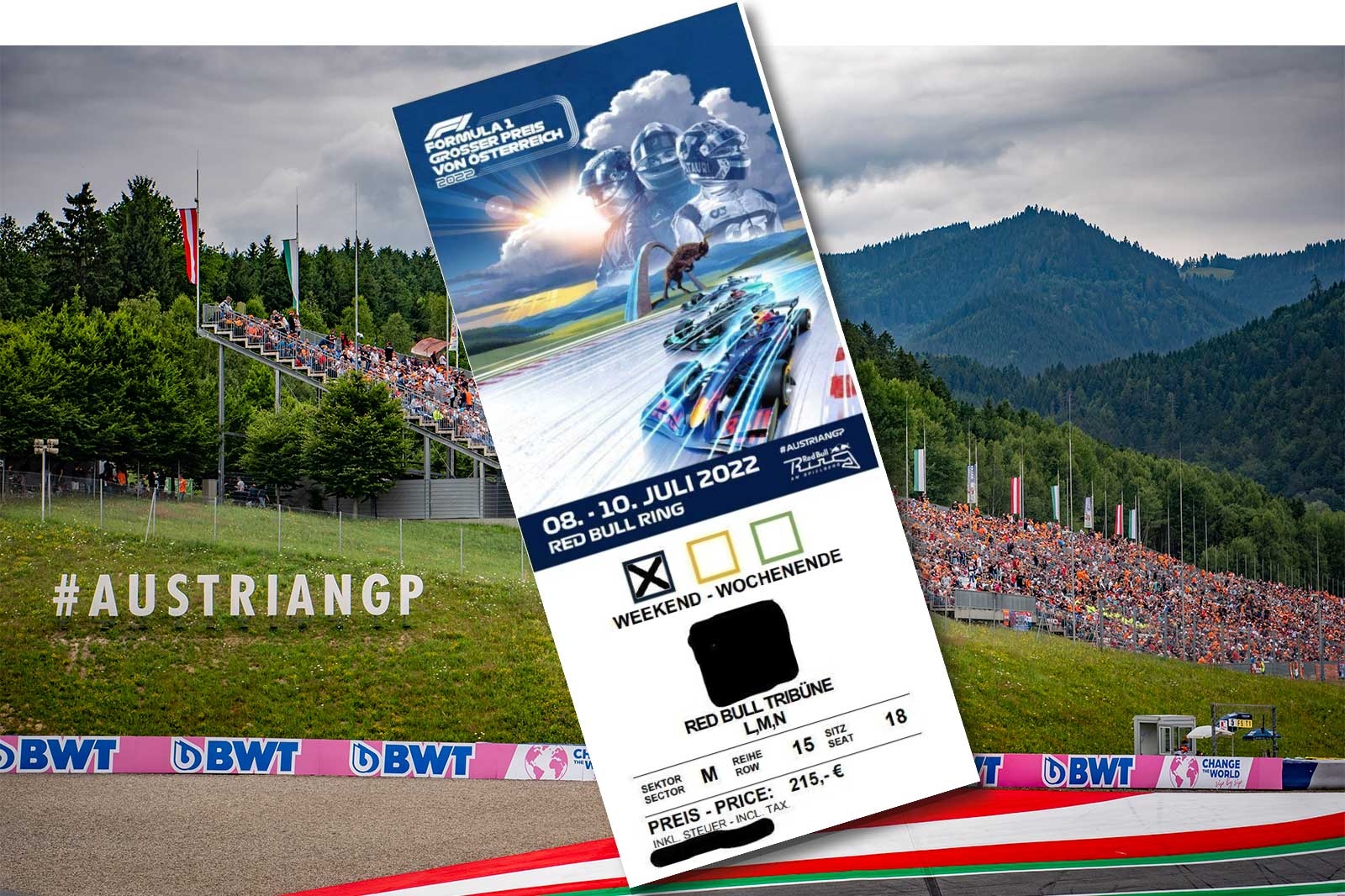 Where to buy Formula One tickets for the Austrian Grand Prix in Spielberg?