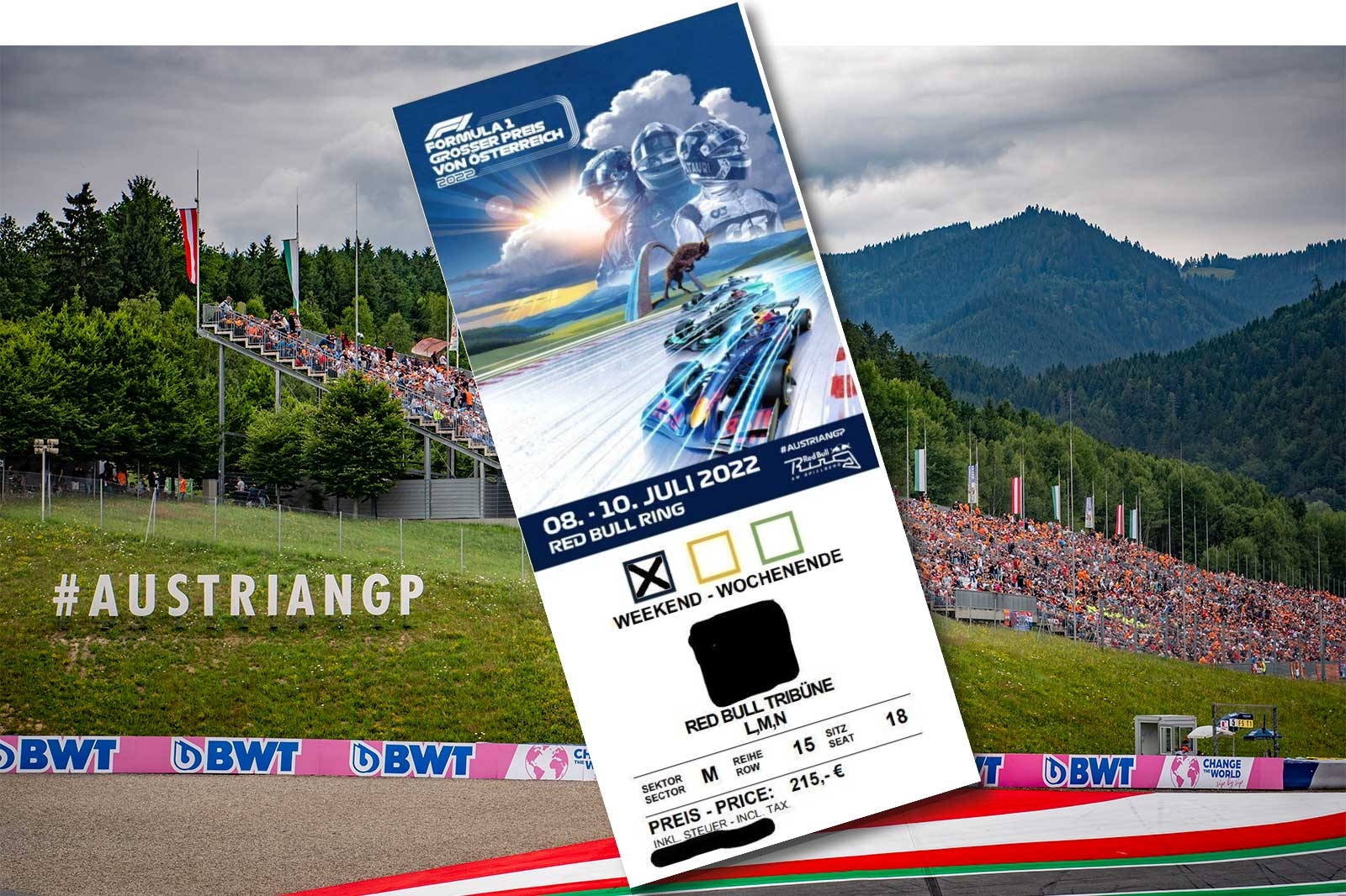 Wo Formel1 Tickets kaufen für den Österreich Grand Prix in Spielberg