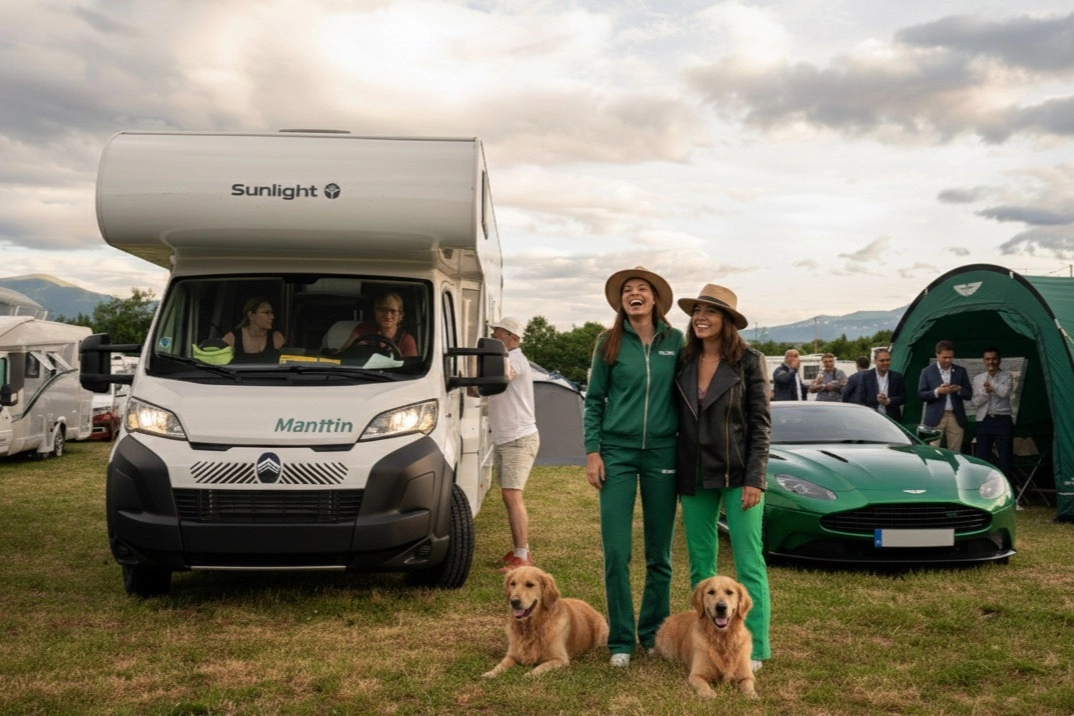 DTM-Fahrzeug am Red Bull Ring — DTM Camping in Spielberg