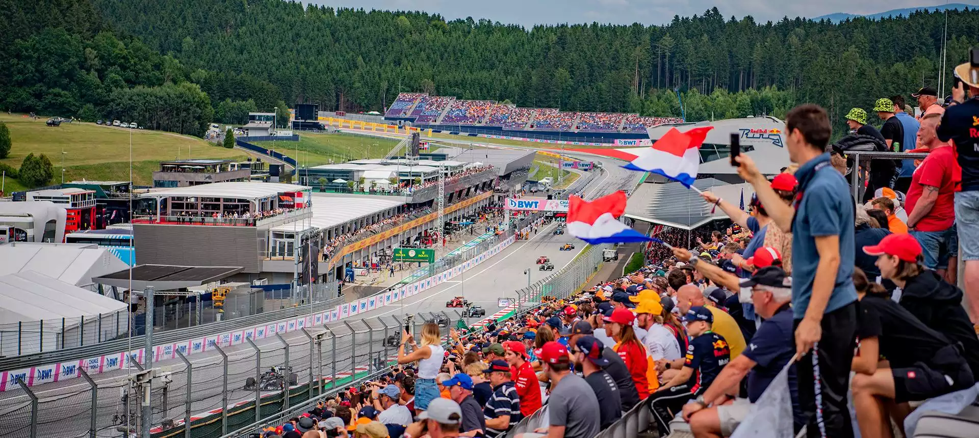 Camping am Red Bull Ring, 900 m zum Haupteingang — nahe an der Action