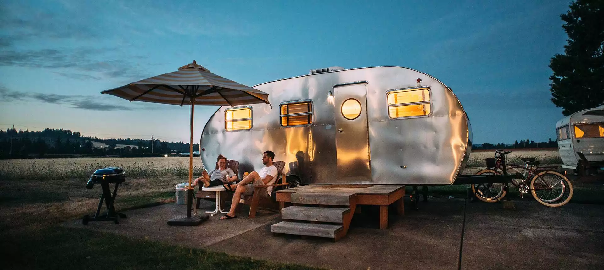 Schön und ruhig campen am Red Bull Ring, abseits der Partyzonen